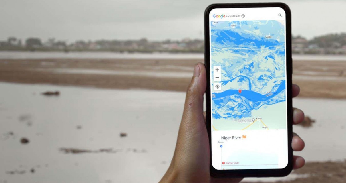 Google flood prediction AI - Flood Hub.