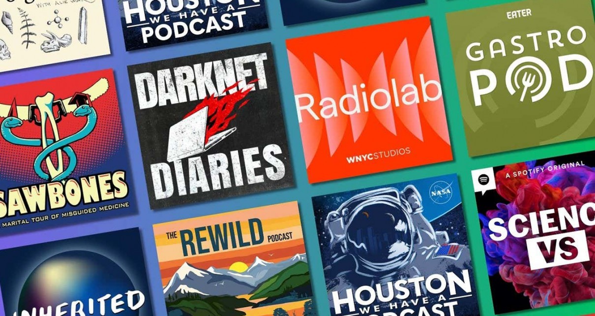 There are many great science and technology podcasts