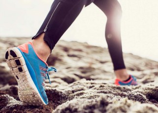 Running shoes with higher heels could increase your risk of leg injury