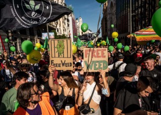 The Global Marijuana March is held across many cities each year