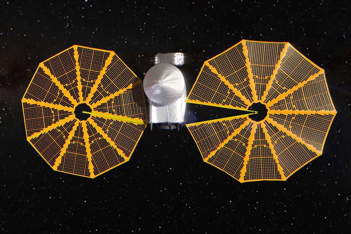 NASA's Lucy mission is heading to two swarms of asteroids trapped in Jupiter's orbit