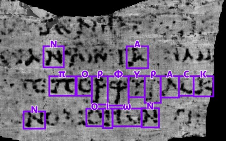 Student uses AI to decipher word in ancient scroll from Herculaneum