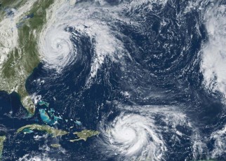 Hurricanes are growing stronger much faster than they did in the 1970s