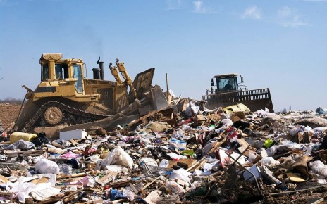 A landfill in the US