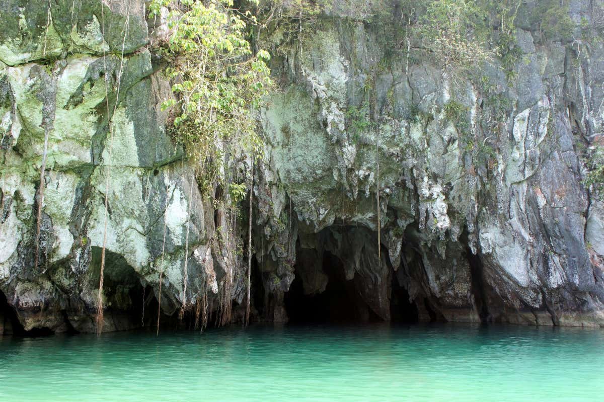 Underground River in Sabang . Wonder of the World . Philippines.; Shutterstock ID 403202353; purchase_order: -; job: -; client: -; other: -