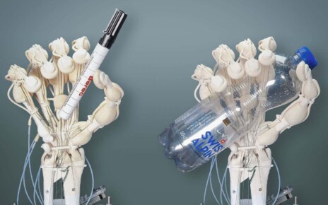 3D-printed robotic hand has working tendons and muscles