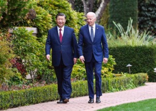 Chinese President Xi Jinping and U.S. President Joe Biden