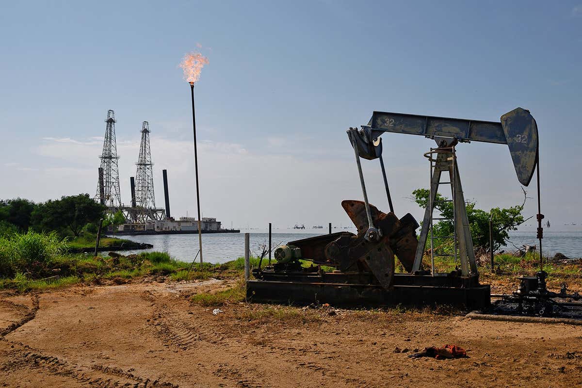 Oil field in Venezuela