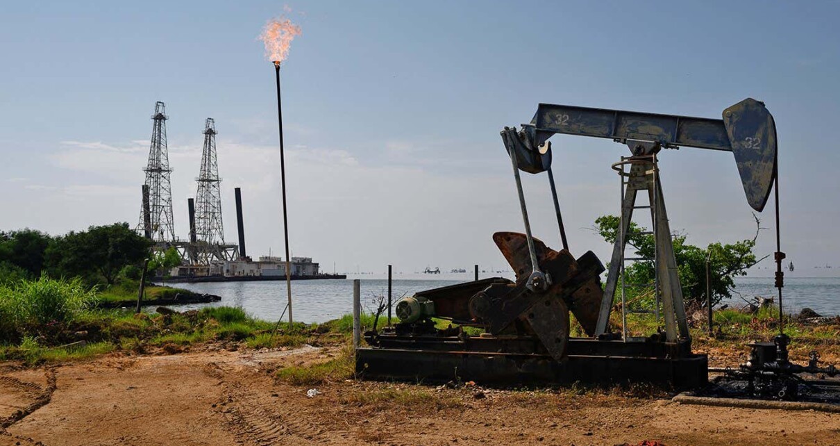 Oil field in Venezuela