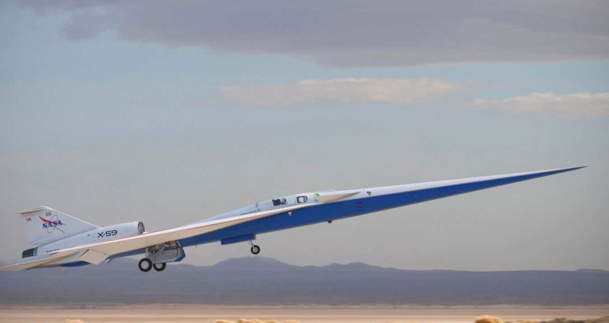 NASA to unveil X-59 supersonic plane that makes a 'sonic thump'