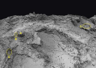 Caves on comet 67P/Churyumov-Gerasimenko
