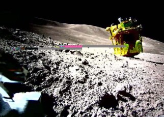Japan's rolling and hopping lunar rovers send back images of the moon
