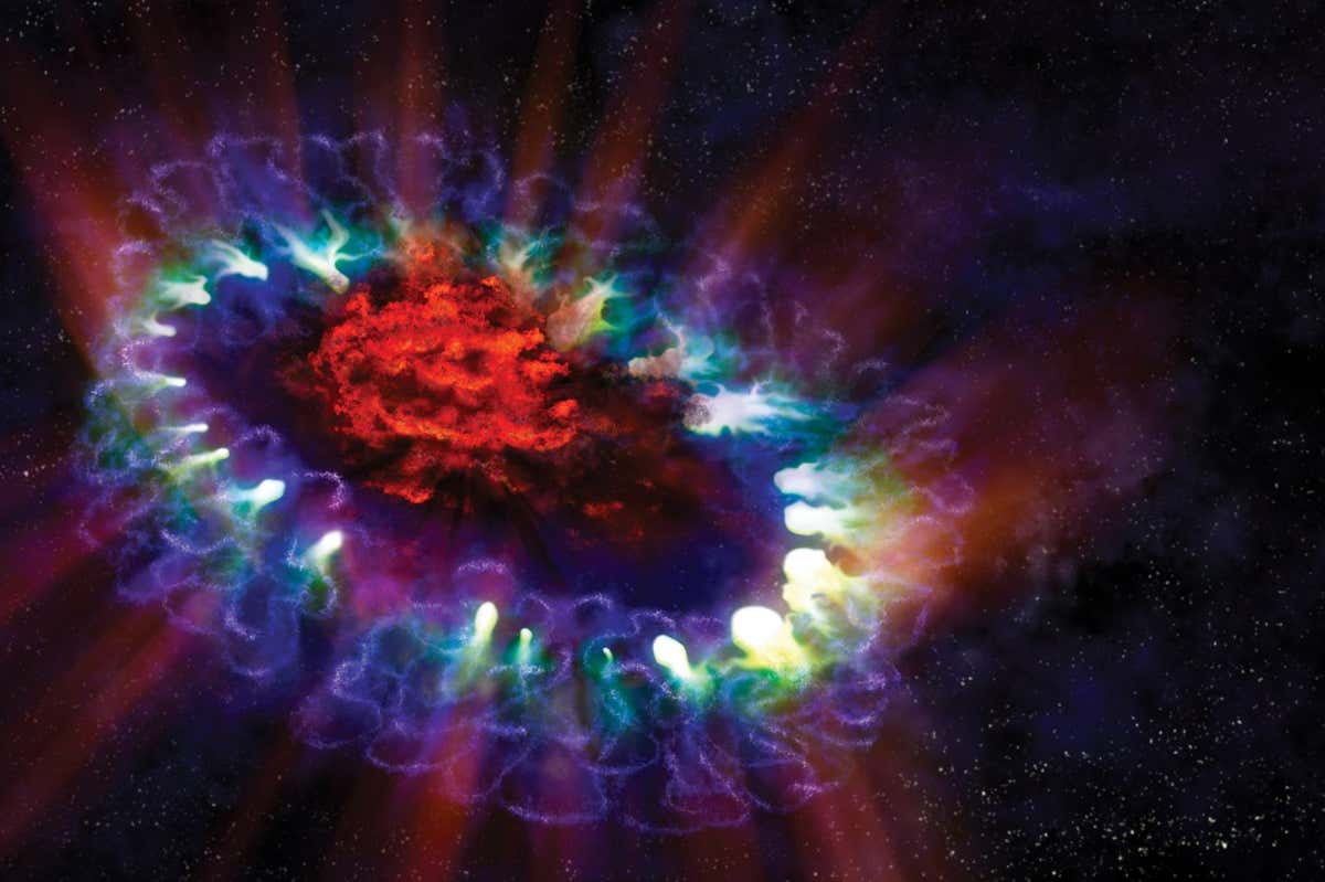 HRJNC3 Supernova 1987a Remnant