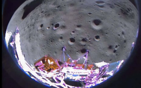 Two lunar landers have fallen over – but they’re still doing okay
