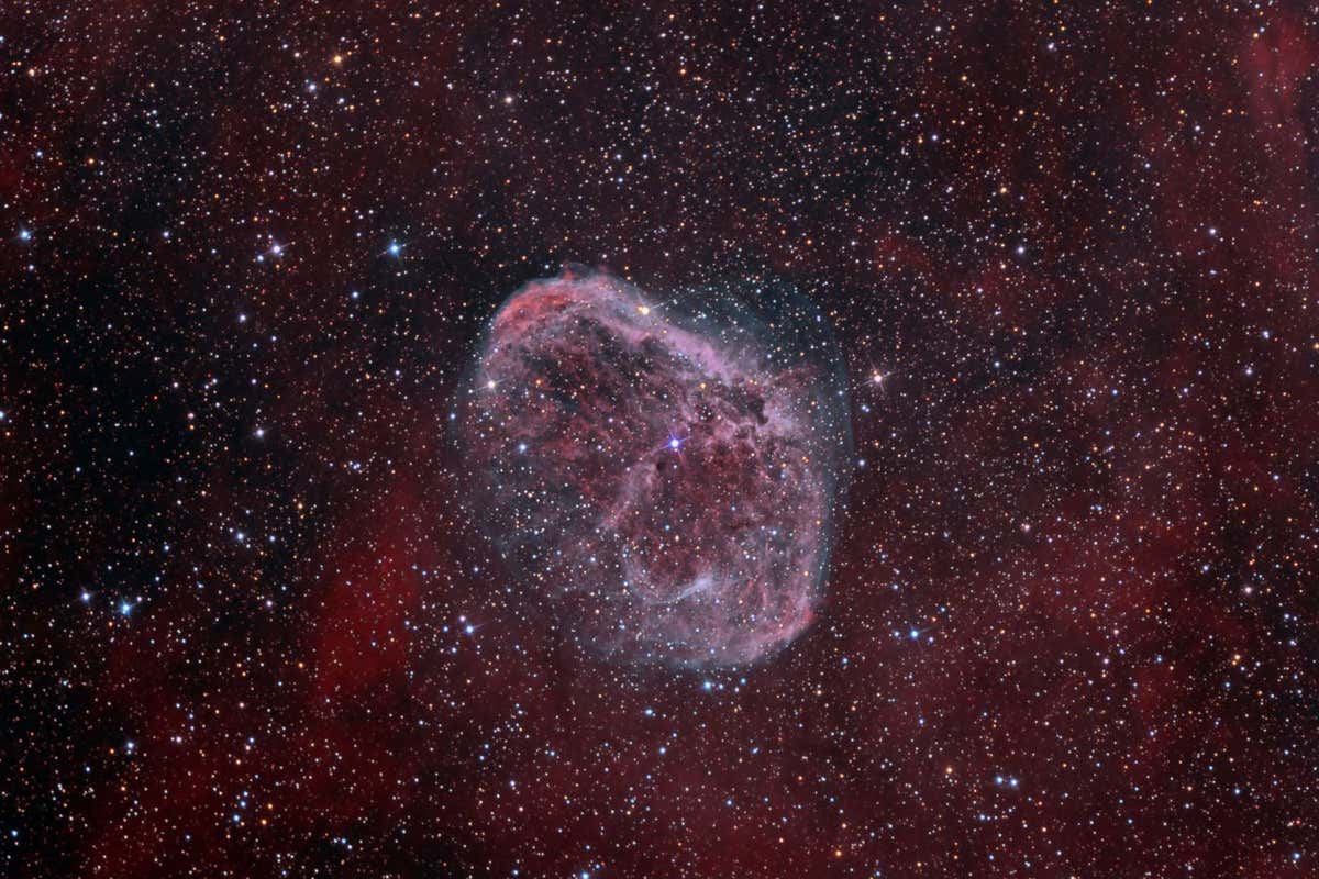 D84PBB NGC 6888, the Crescent Nebula.