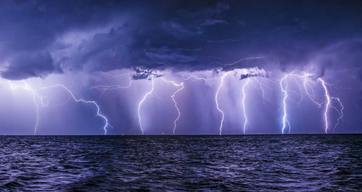 Ocean thunderstorms generate the most intense lightning ever observed
