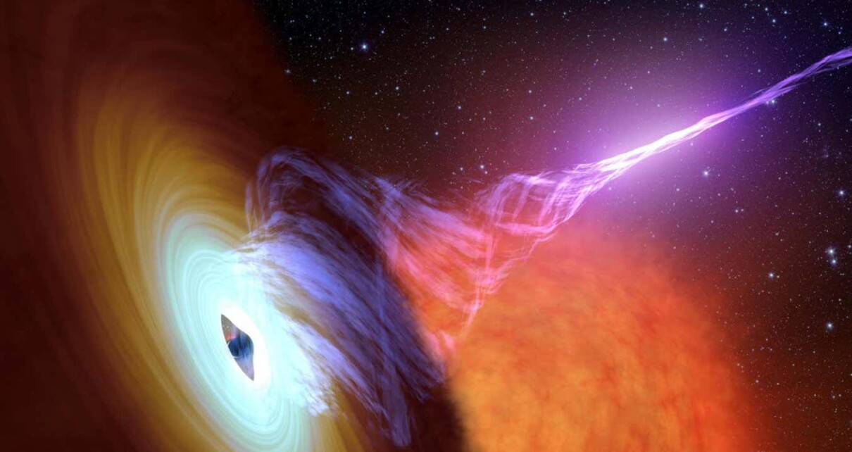 Most newborn black holes spew gas so hard they almost stop spinning