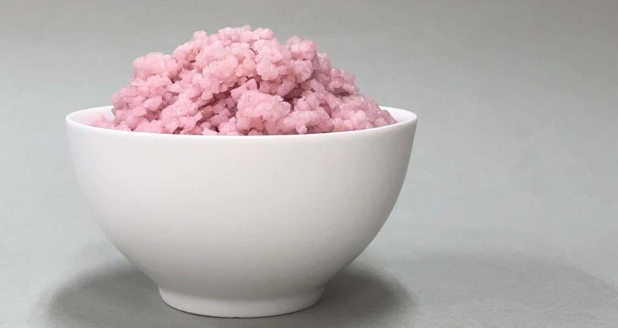 Rice containing beef cells could make a sustainable meal