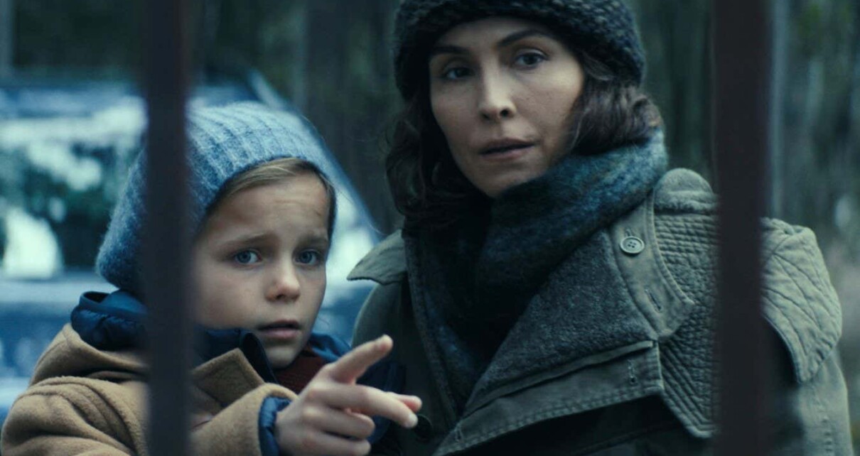 Rosie/Davina Coleman and Noomi Rapace in "Constellation,"