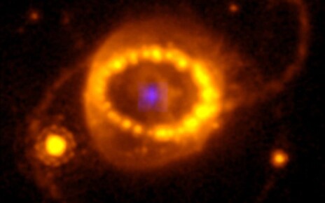 Famous supernova left a blazing hot neutron star at its centre