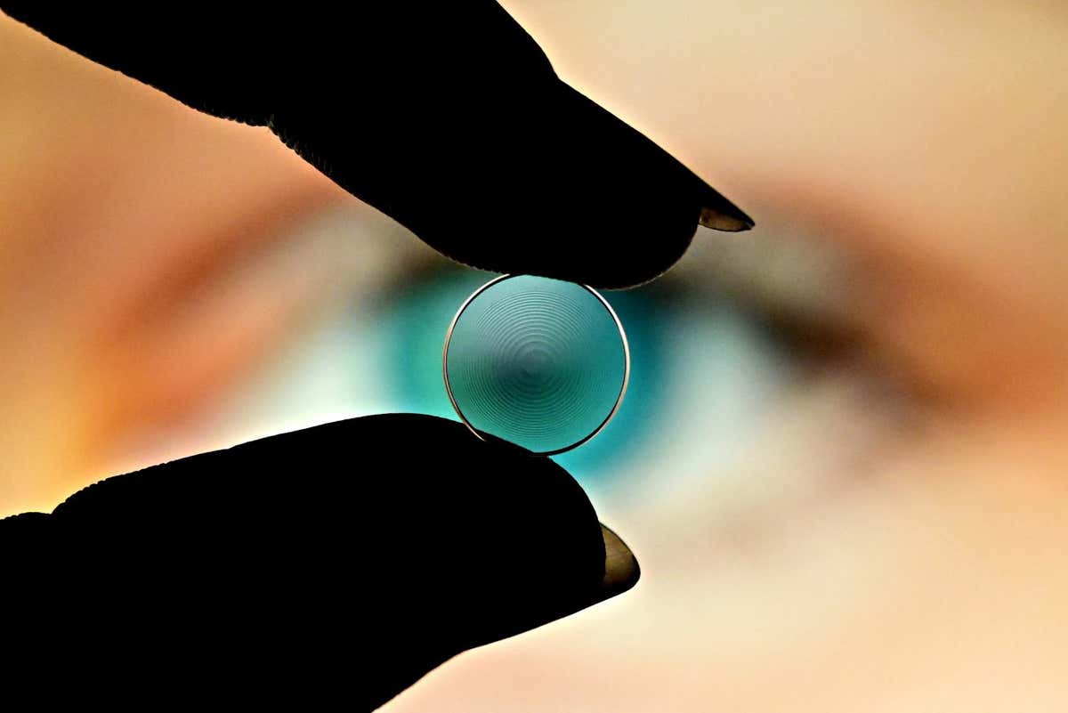 The new design could be used on contact lenses