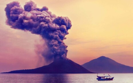 Eerie green sunsets after 1883 Krakatoa eruption finally explained