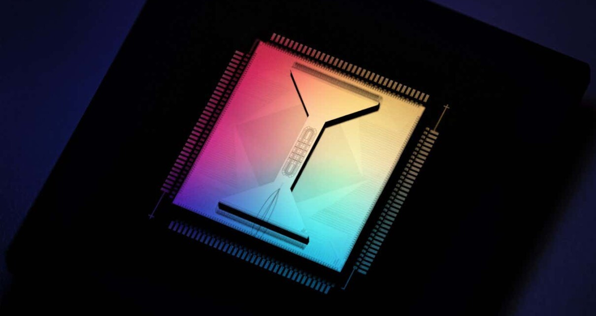 Quantum computer chip
